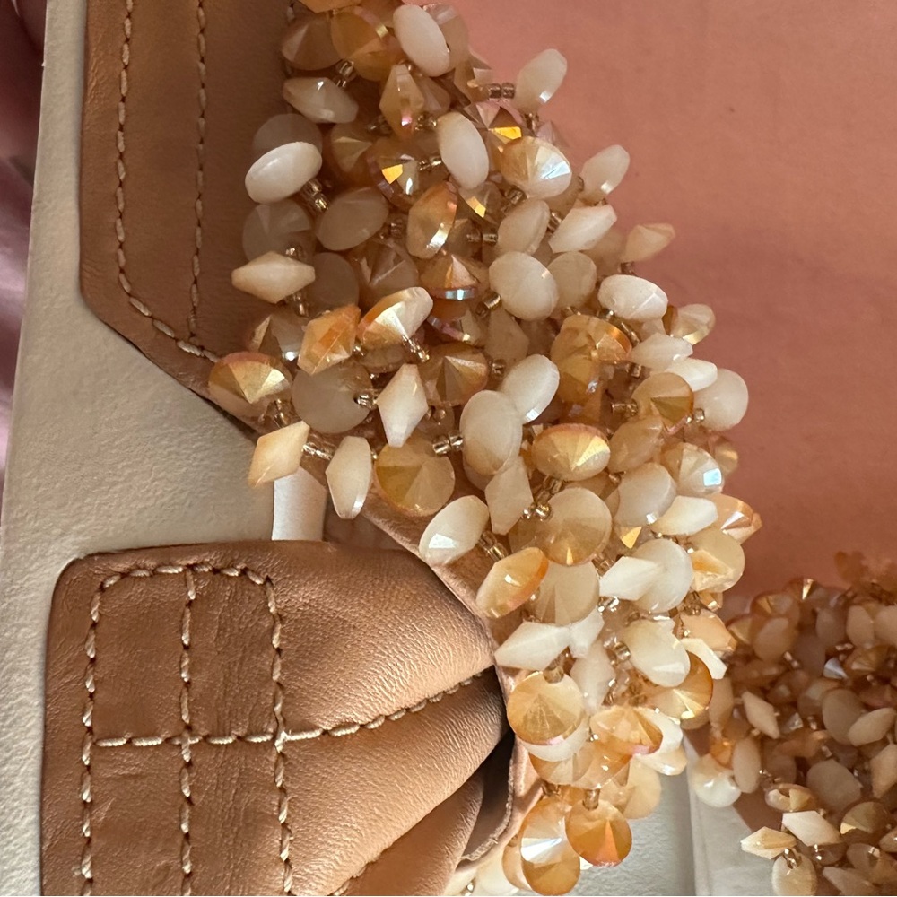 Tory Burch Logan Embellished Slides - image 4